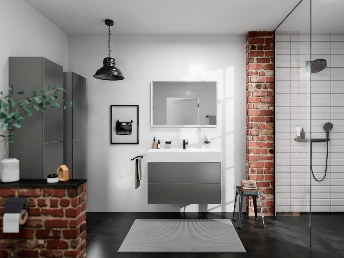 HANSGROHE ShowerSelect Comfort E Thermostat Fertigmontageset UP Chrom für 2 Verbraucher