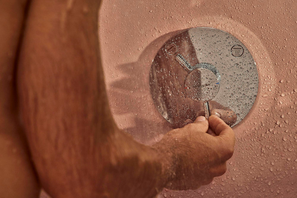 HANSGROHE HG Mischer DuoTurn S Unterputz, 2 Verbraucher chrom – Mengensteuerung und Umsteller