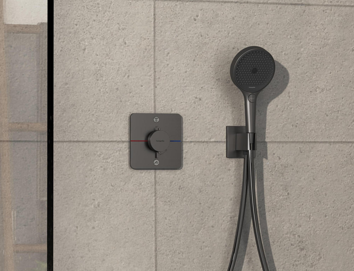 HANSGROHE ShowerSelect Comfort Q Thermostat UP Chrom – 2 Verbraucher, Select-Tasten, Mengensteuerung