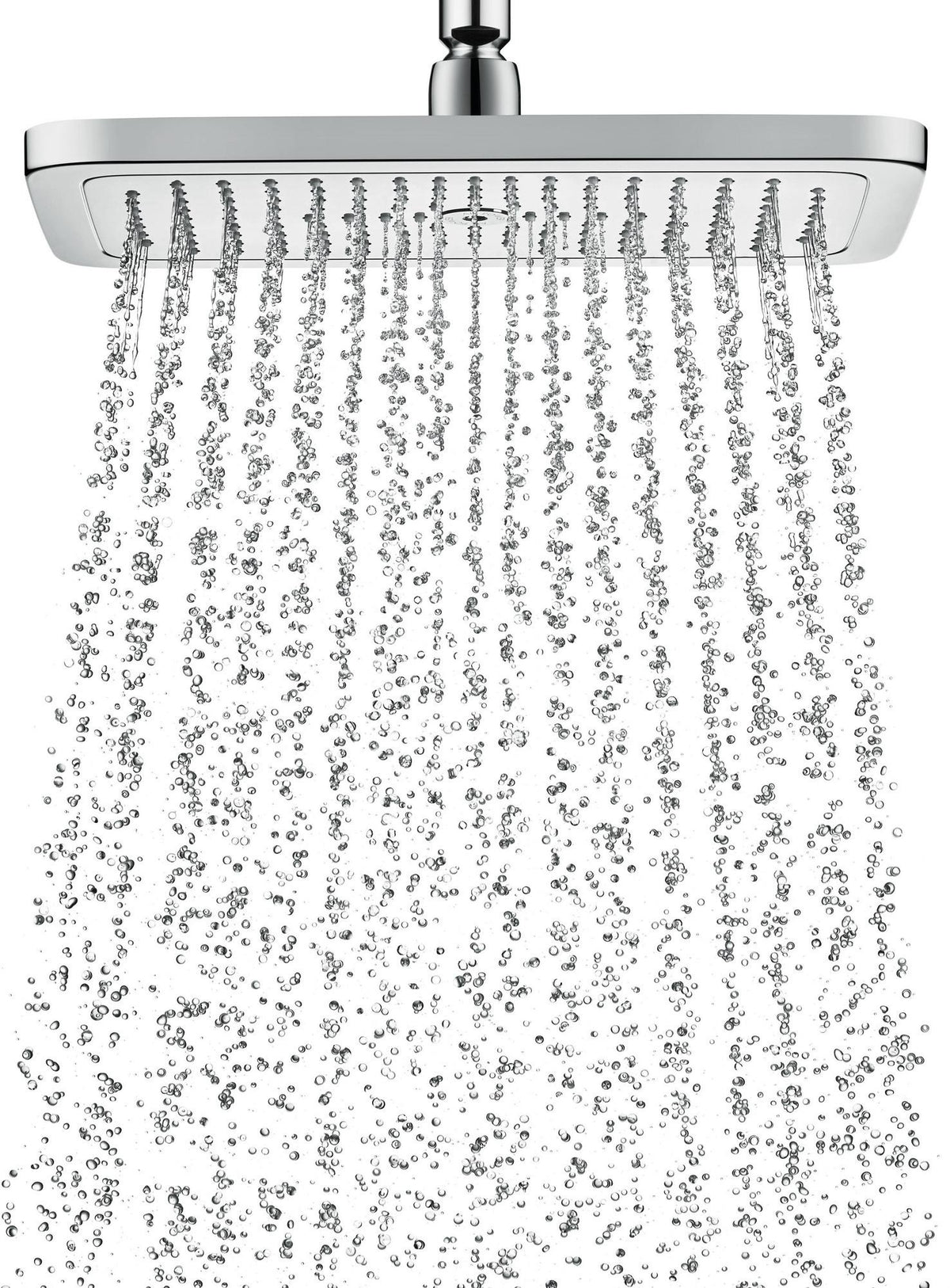 HANSGROHE Kopfbrause Croma E 280 1jet chrom – rechteckig, RainAir, wand- & deckenmontierbar