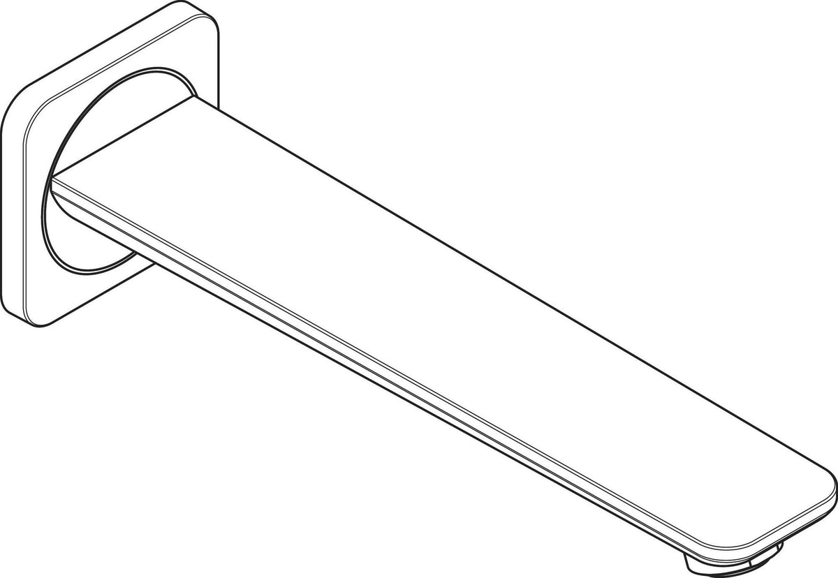AXOR Citterio C Wanneneinlauf 222 mm Ausladung in Chrom – Normalstrahl DN15