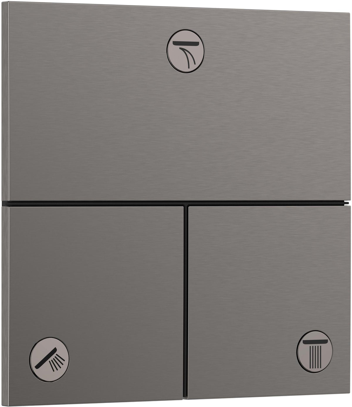HANSGROHE ShowerSelect Comfort E Absperrventil UP Chrom für 3 Verbraucher