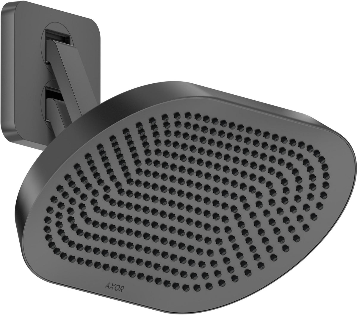 AXOR ShowerSphere 2jet Kopfbrause 370x220 mm mit beweglichem Brausearm – PowderRain & Rain Strahl