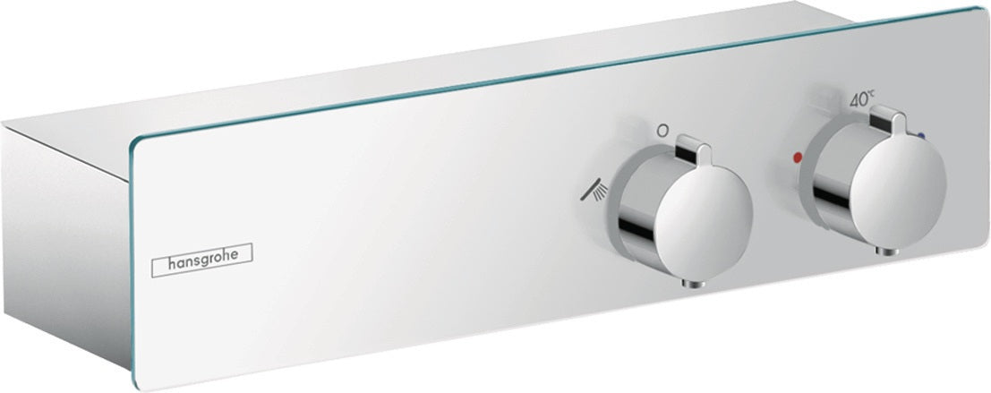HANSGROHE ShowerTablet 350 Aufputz-Brausethermostat mit CoolContact und Ecostop für 1 Verbraucher