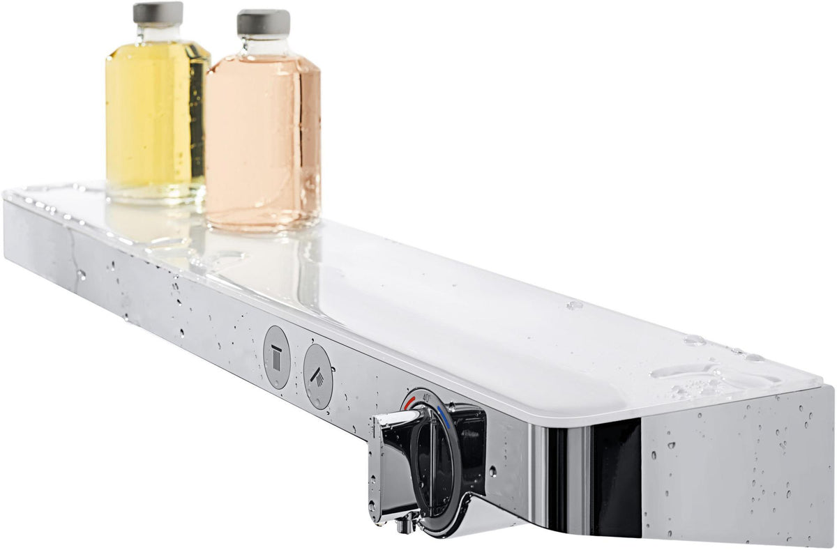 HANSGROHE ShowerTablet Select 700 Thermostat DN15 für 2 Verbraucher, CoolContact & Ablage