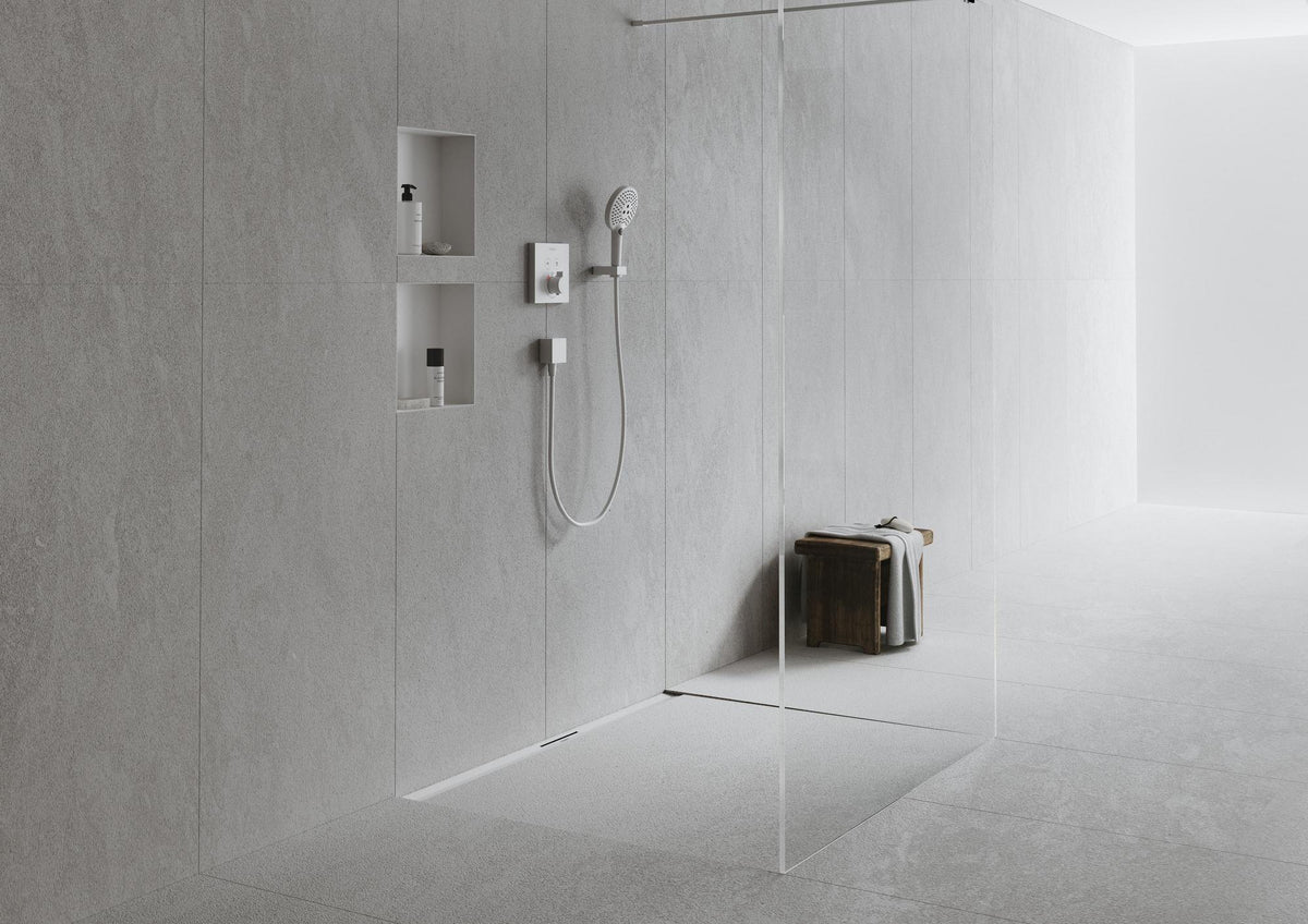 HANSGROHE XtraStoris Minimalistic Wandnische rahmenlos mattschwarz 300x150x100 mm