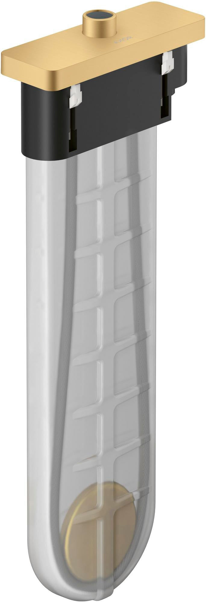 AXOR Citterio C Fertigset softsquare Chrom – sBox Schlauchbox für Wannen- und Fliesenrand