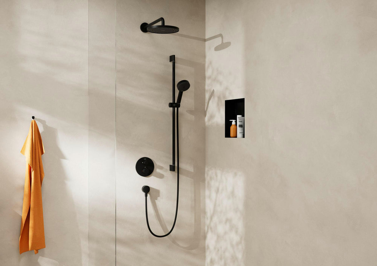 Hansgrohe Activera S Kopfbrause 240 1jet EcoSmart – Chrom, 240 mm, Rain, FlexPower