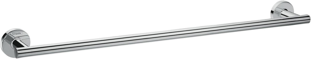 HANSGROHE Badetuchhalter Logis Universal chrom – Wandmontage, Messing, 644 mm, verdeckte Befestigung