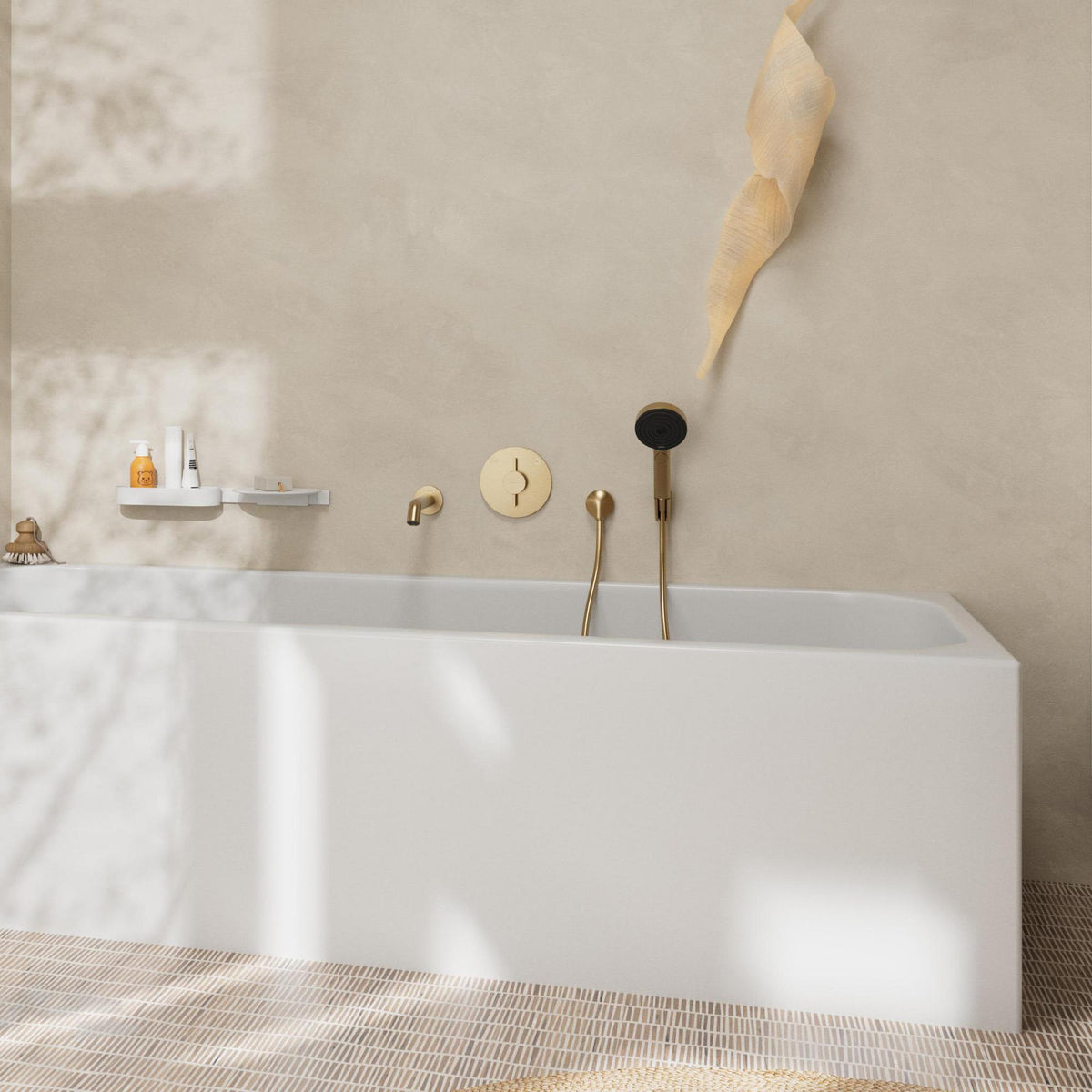 Hansgrohe WallStoris Wandleiste 500 mm mattschwarz – flexibel montierbare Deko- und Befestigungsleiste