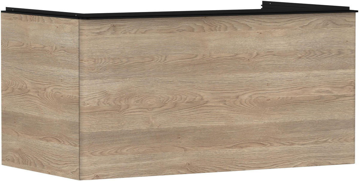HANSGROHE Xelu Q Waschtischunterschrank 980 mm weiß hochglanz mit SoftClose und Inneneinteilung