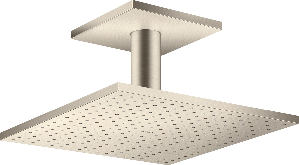 AXOR Kopfbrause 300 x 300 mm PowderRain Deckenmontage Chrom – 1Jet Strahlart
