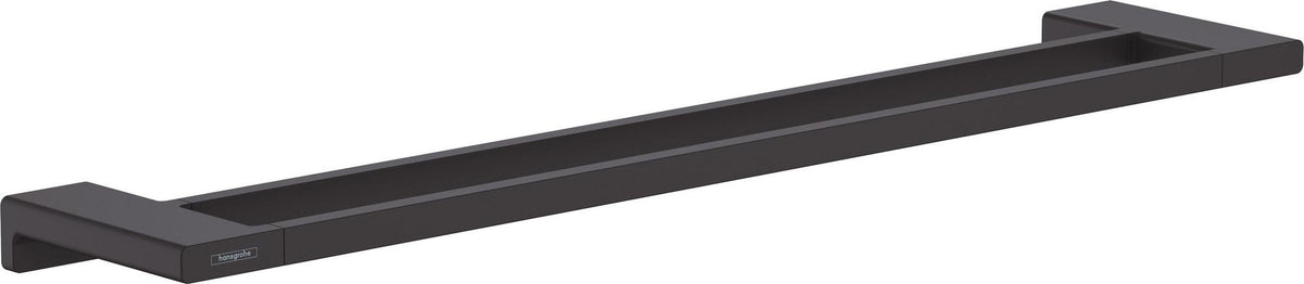 Hansgrohe AddStoris Doppelbadetuchhalter 648 mm Chrom – Wandmontage, Metall, verdeckte Befestigung