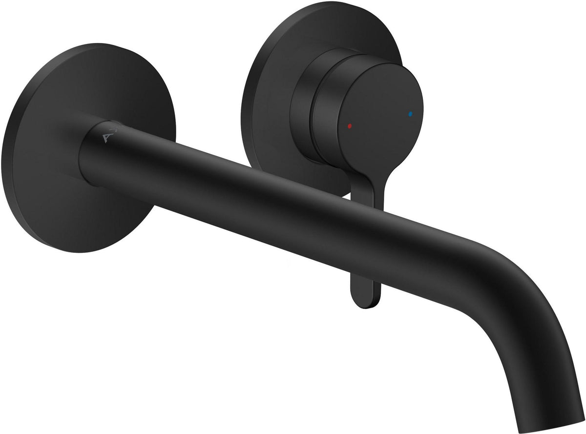AXOR ONE Fertigmontageset Einhebel-Waschtischmischer Unterputz mit 220 mm Auslauf in Chrom