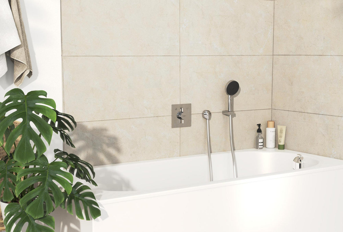 HANSGROHE DuoTurn E Unterputz-Mischer 2 Verbraucher Chrom – Thermostat & Umsteller