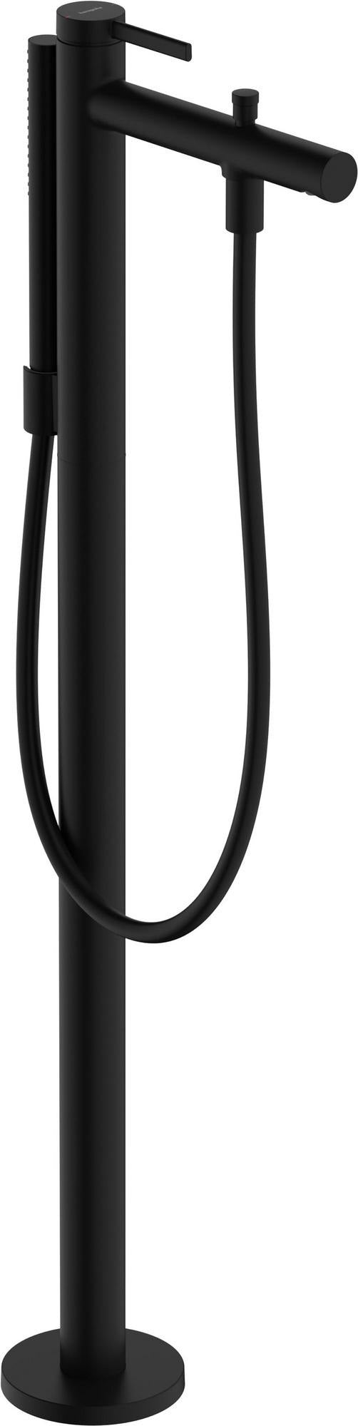 HANSGROHE Zesis S Wannenmischer bodenstehend Chrom mit Stabhandbrause