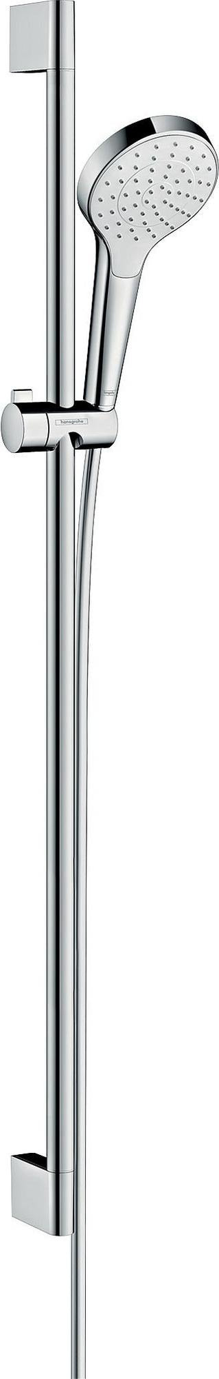 HANSGROHE Croma Select S Brauseset 1jet mit Unica´Croma Brausestange 650 mm weiß/chrom