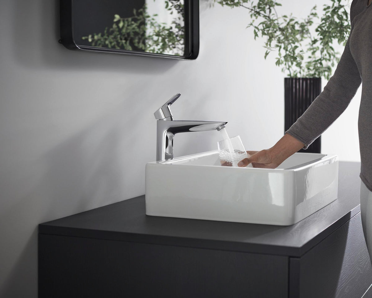 HANSGROHE Logis Einhebel-Waschtischmischer 190 DN 15 mit Zugstangen-Ablaufgarnitur chrom