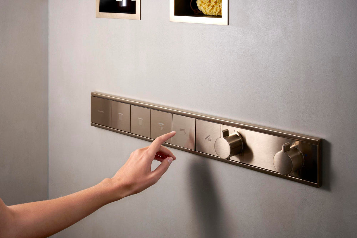 HANSGROHE RainSelect Thermostat Unterputz Fertigset für 5 Verbraucher, verchromt