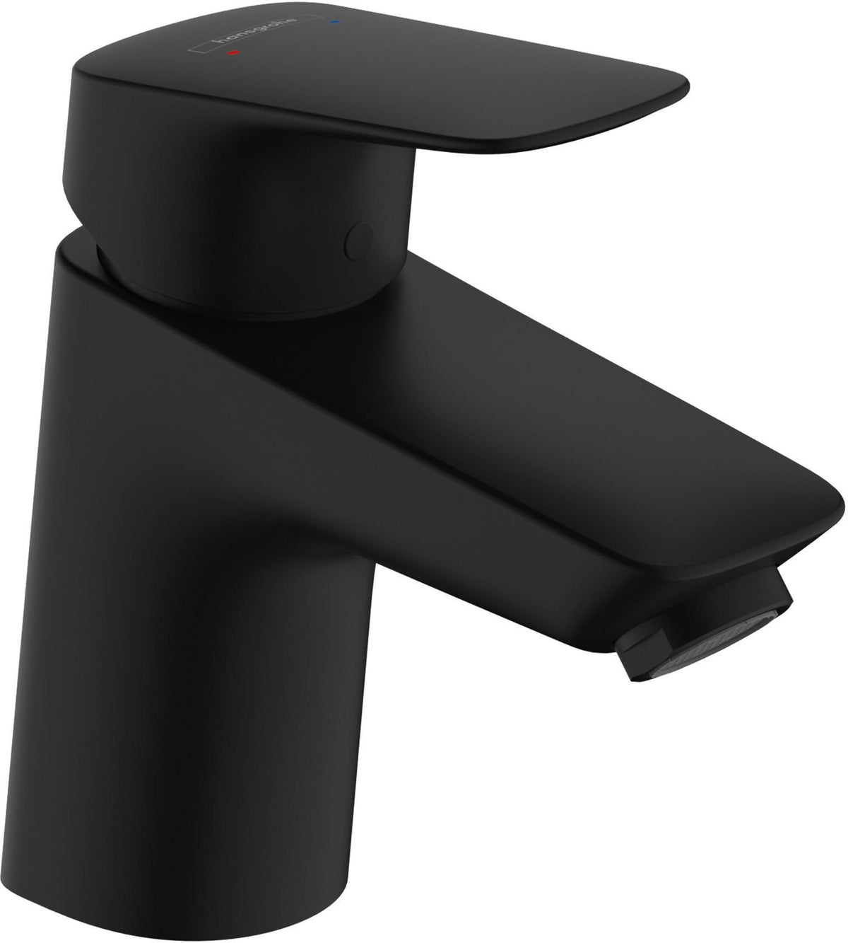 Hansgrohe HG Einhebel-Waschtischmischer 70 LOGIS DN 15 mattschwarz mit Ablaufgarnitur