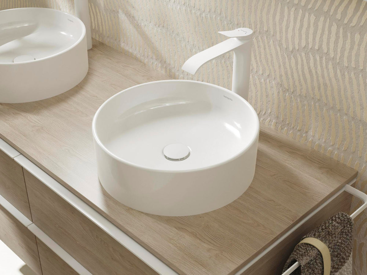 Hansgrohe Vivenis Einhebel-Waschtischmischer 250 mit Zugstangen-Ablaufgarnitur, chrom
