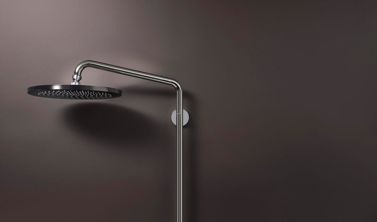HANSGROHE Showerpipe Croma Select 280 Air mit Thermostat – Chrom, 1 Strahl, 280 mm Kopfbrause