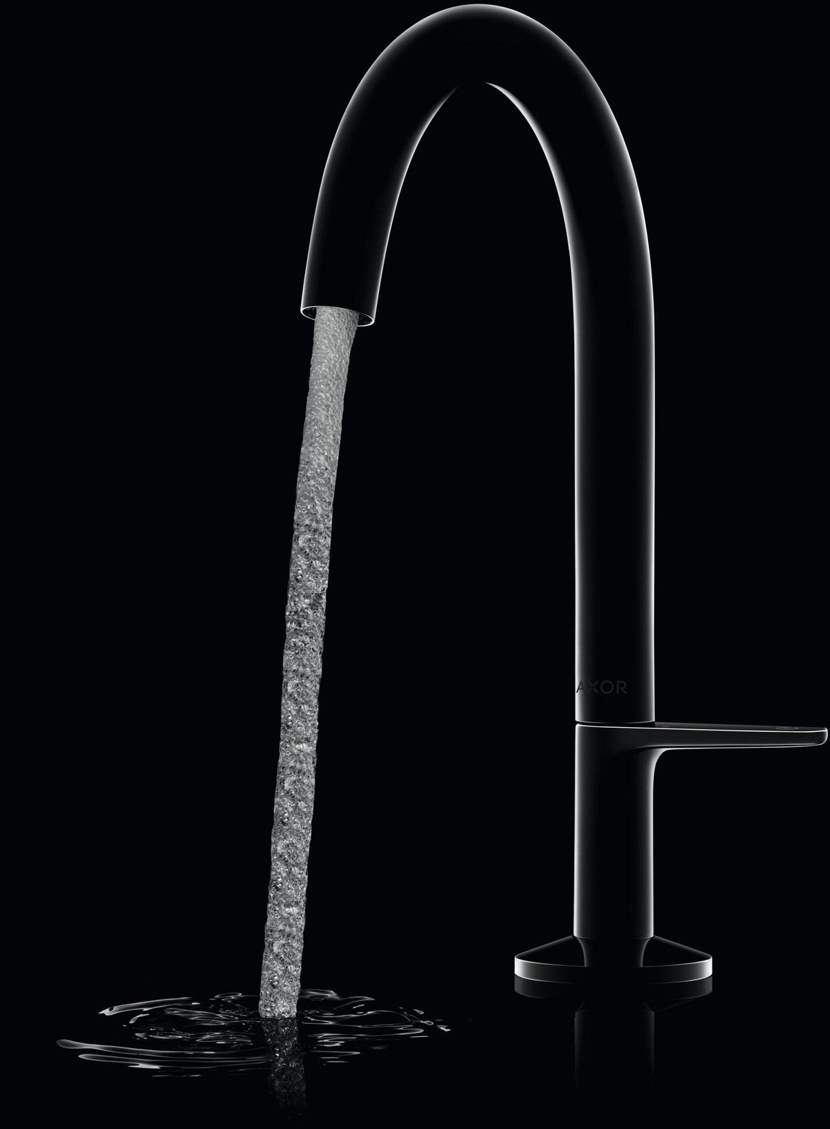 AXOR ONE Select 170 Waschtischmischer mit Push-Open Ablaufgarnitur, chrom