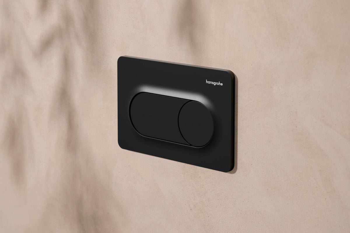 HANSGROHE iFrame Original S Betätigungsplatte – 2-Mengen-Spülung, Chrom, mechanisch