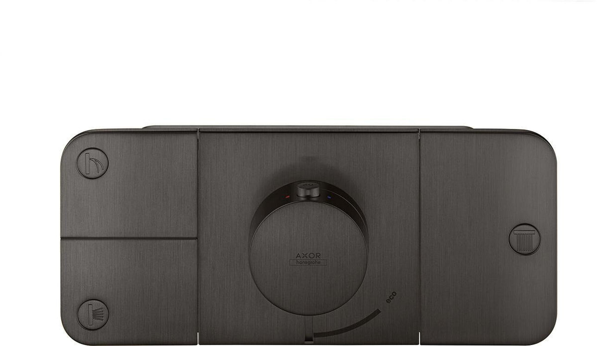AXOR One Thermostatmodul für 3 Verbraucher – Chrom, Select-Tasten, Eco-Funktion
