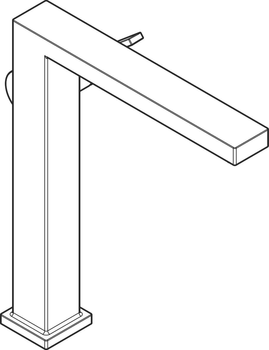 Hansgrohe Tecturis E Einhebel-Waschtischmischer 240 ComfortZone mit CoolStart, chrom