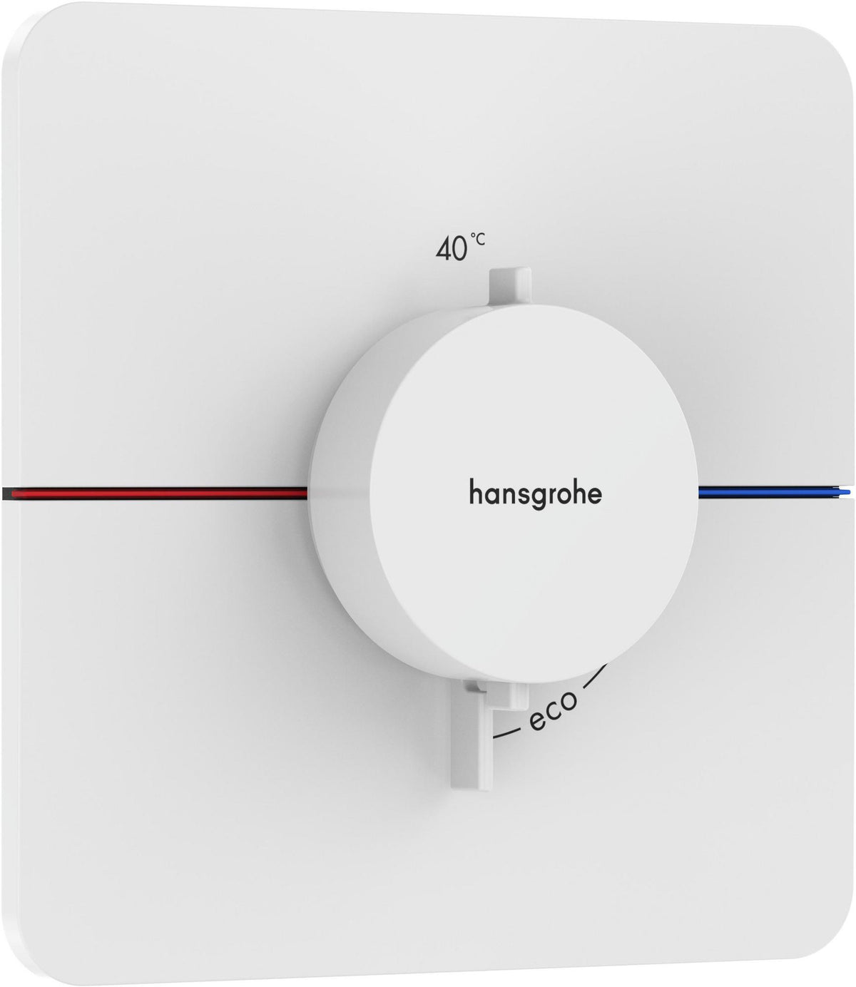 HANSGROHE ShowerSelect Comfort Q UP Fertigmontageset Thermostat Chrom – Temperatur- und Volumensteuerung