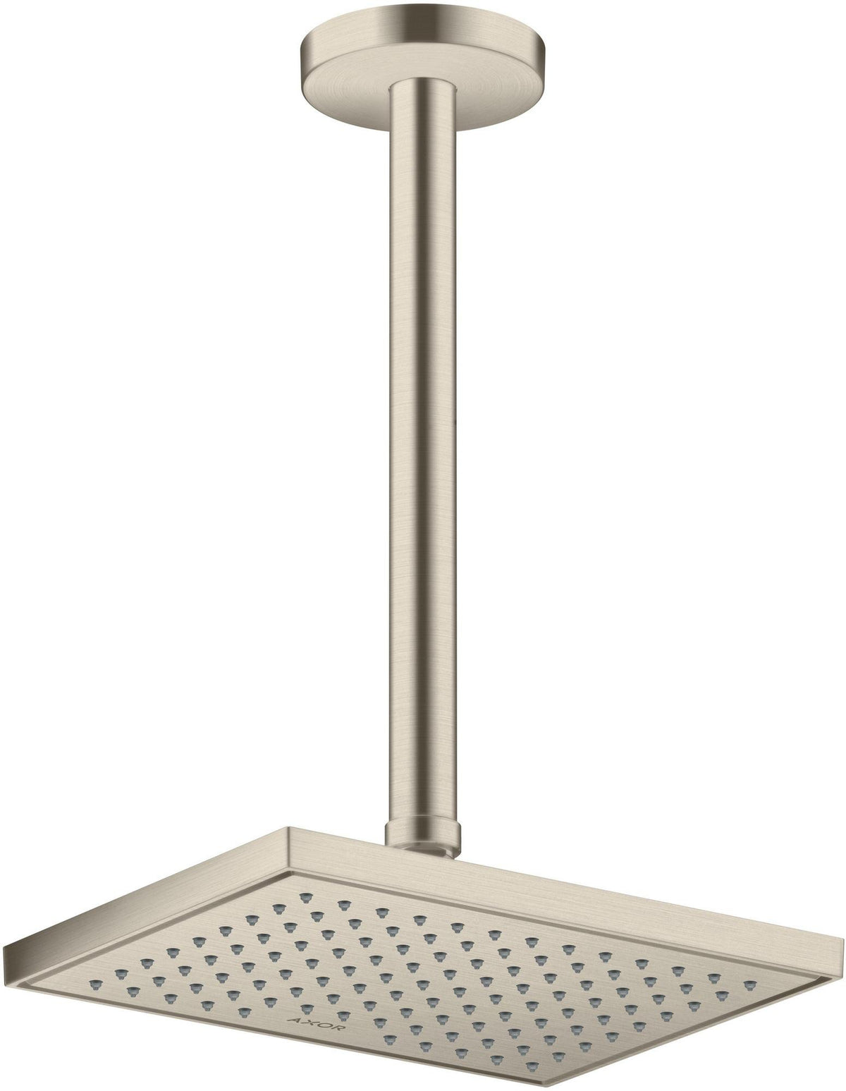 AXOR ShowerSolutions Deckenanschluss 300 mm chrom – Messing, Aufputzmontage, G 1/2