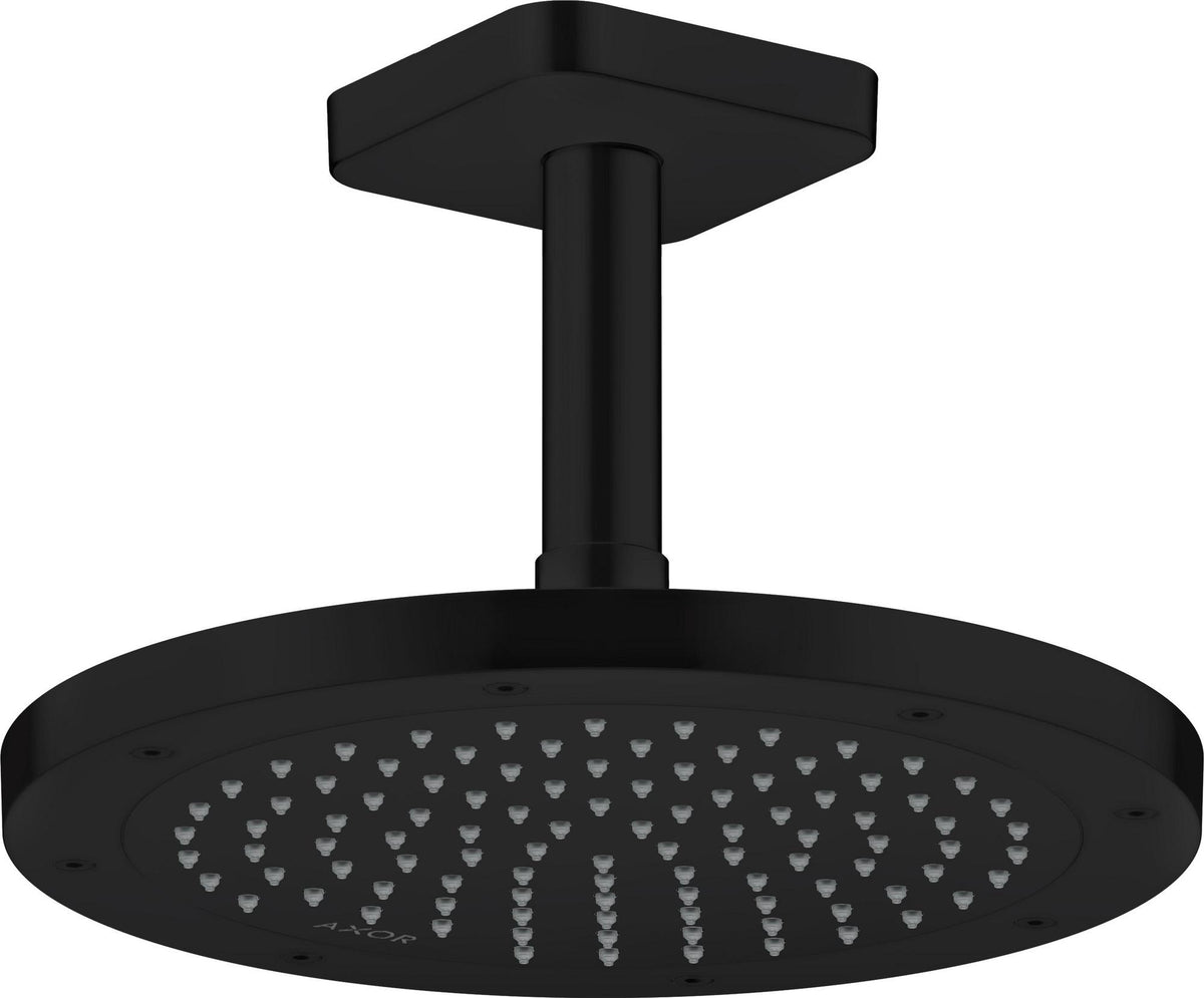 AXOR Kopfbrause 245 1jet EcoSmart Chrom – 245 mm Rain Strahl für Wand- und Deckenmontage