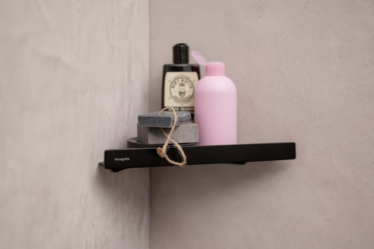 Hansgrohe AddStoris Seifenablage Chrom – Wandmontage mit verdeckter Befestigung