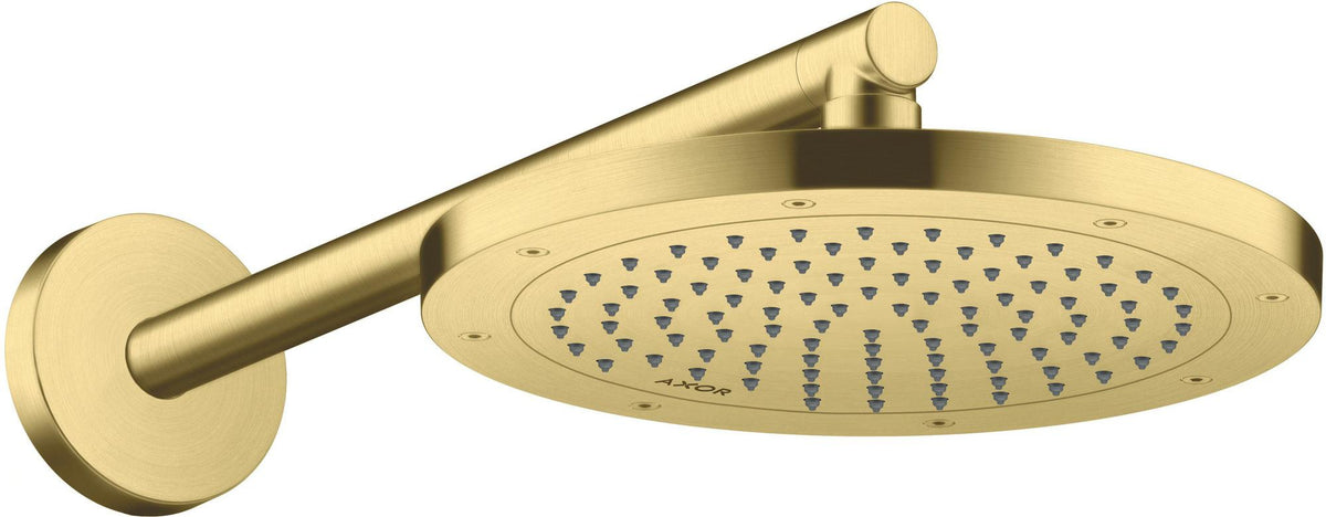AXOR Kopfbrause 245 1jet EcoSmart Chrom – 245 mm Rain Strahl für Wand- und Deckenmontage