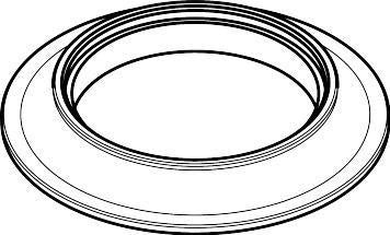 AXOR Massaud Absperrventil Chrom – Hansgrohe Ersatzteil für Brausestange 22 mm