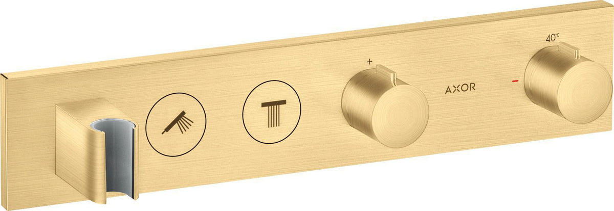 AXOR ShowerSolutions Thermostatmodul 460/90 Chrom – 2 Verbraucher, Select-Button