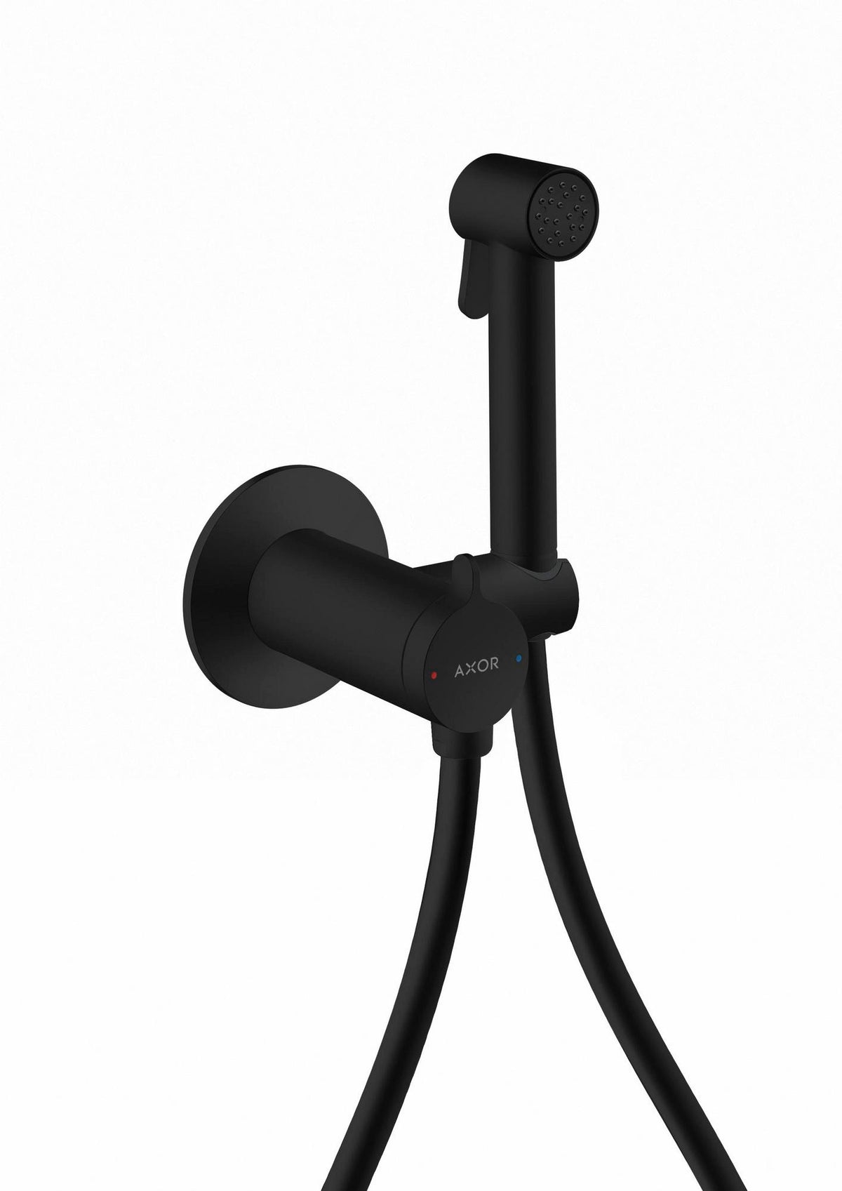 AXOR Bidette Showers Handbrause 1jet für Mischwasser mit Brausehalter und Schlauch 1250 mm