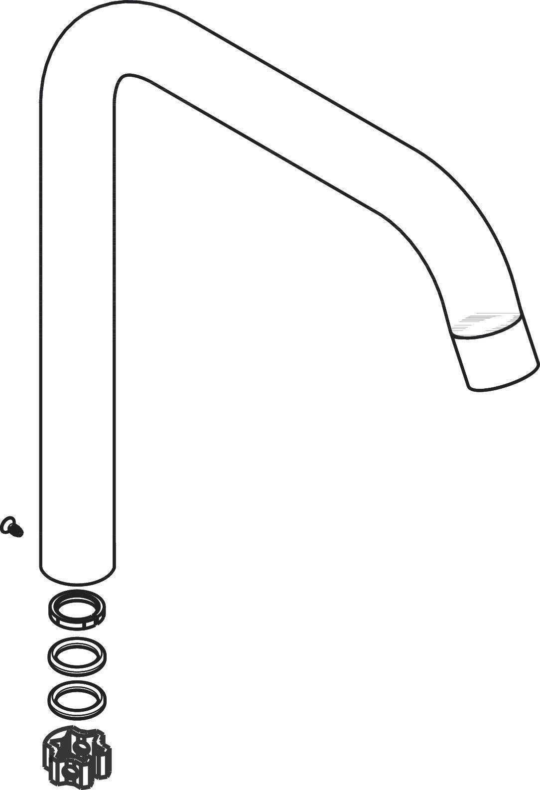 HANSGROHE HG Auslauf Talis S2 WT-Mischer Schwenkausl chr – Drehauslauf mit UBA-Positivliste