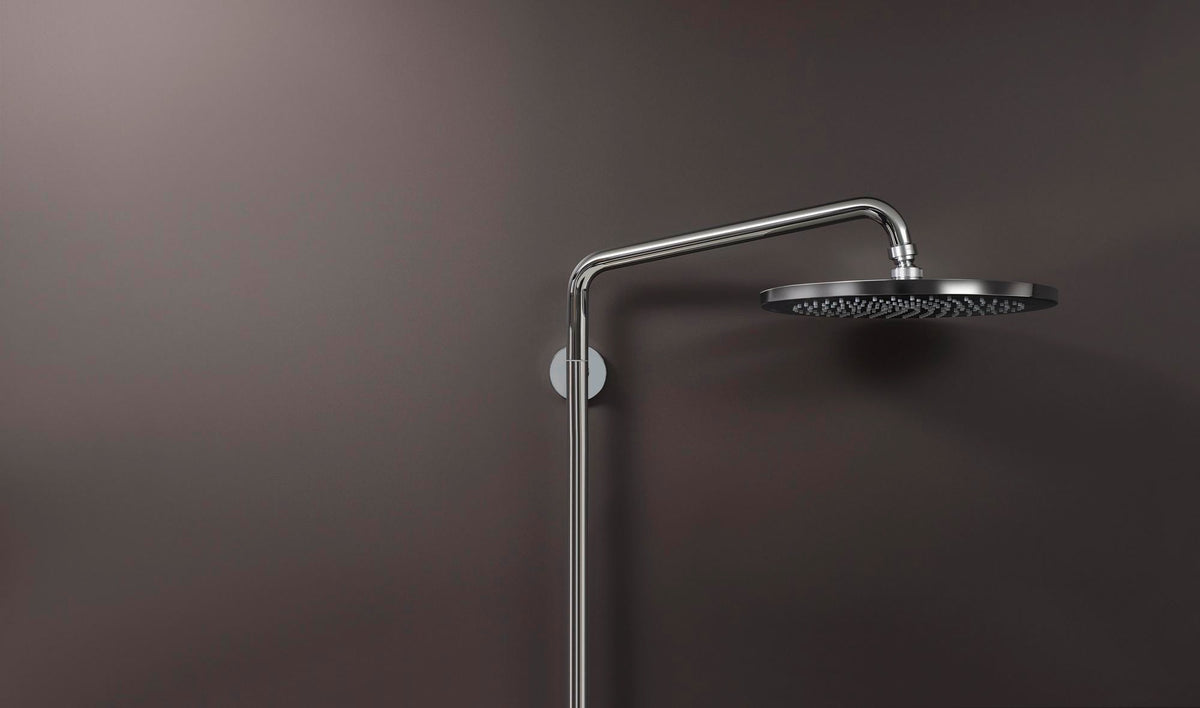 HANSGROHE Showerpipe Croma Select 280 Air mit Thermostat – Chrom, 1 Strahl, 280 mm Kopfbrause