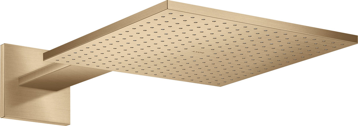 AXOR Kopfbrause 300/300 1jet Chrom mit Brausearm – PowderRain Strahl