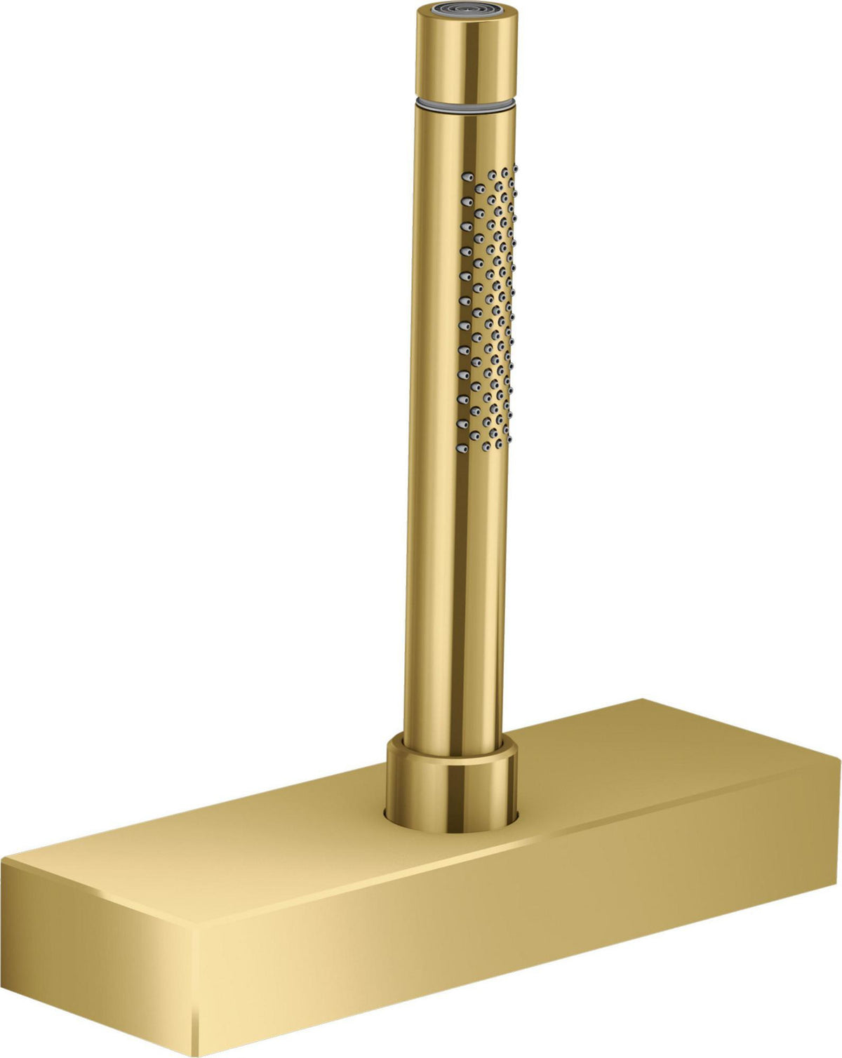 AXOR Edge Wannenrandset mit sBox und 2jet Handbrause in Chrom – thermostatisch, quadratisch