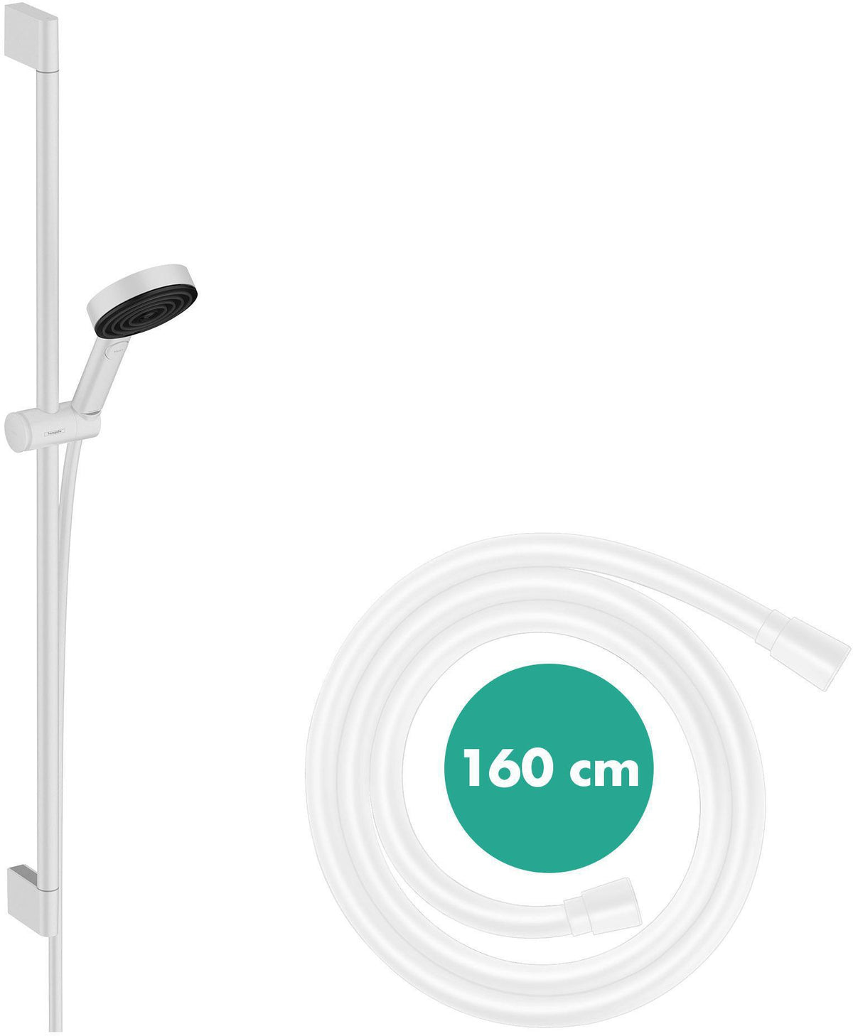 Hansgrohe PULSIFY SELECT 105 3jet Relaxation Brauseset mit Brausestange 650 mm Chrom