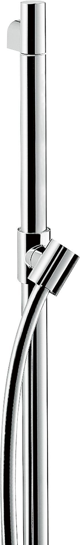 AXOR Brausestange 900 mm mit Brauseschlauch 1600 mm – Chrom, Starck Serie, verdeckte Befestigung