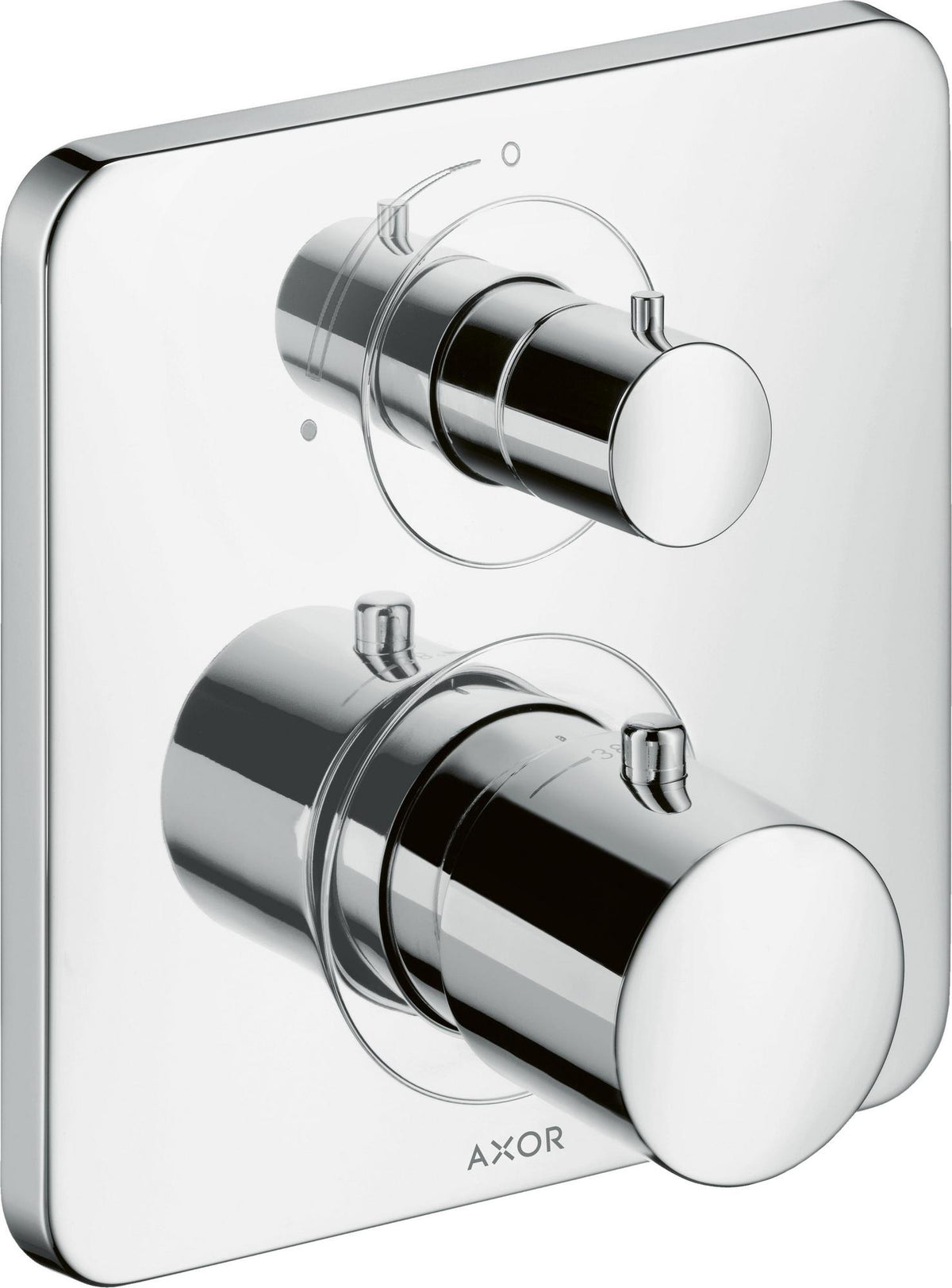 AXOR Citterio M Unterputz-Thermostat mit Abstellventil, chrom – 1 Verbraucher
