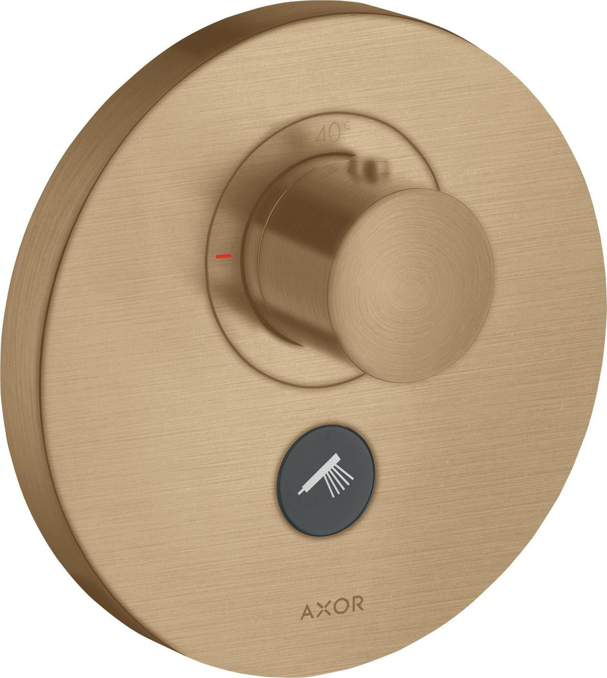 AXOR ShowerSelect Round Thermostat Highflow Unterputz für 1 Verbraucher Chrom