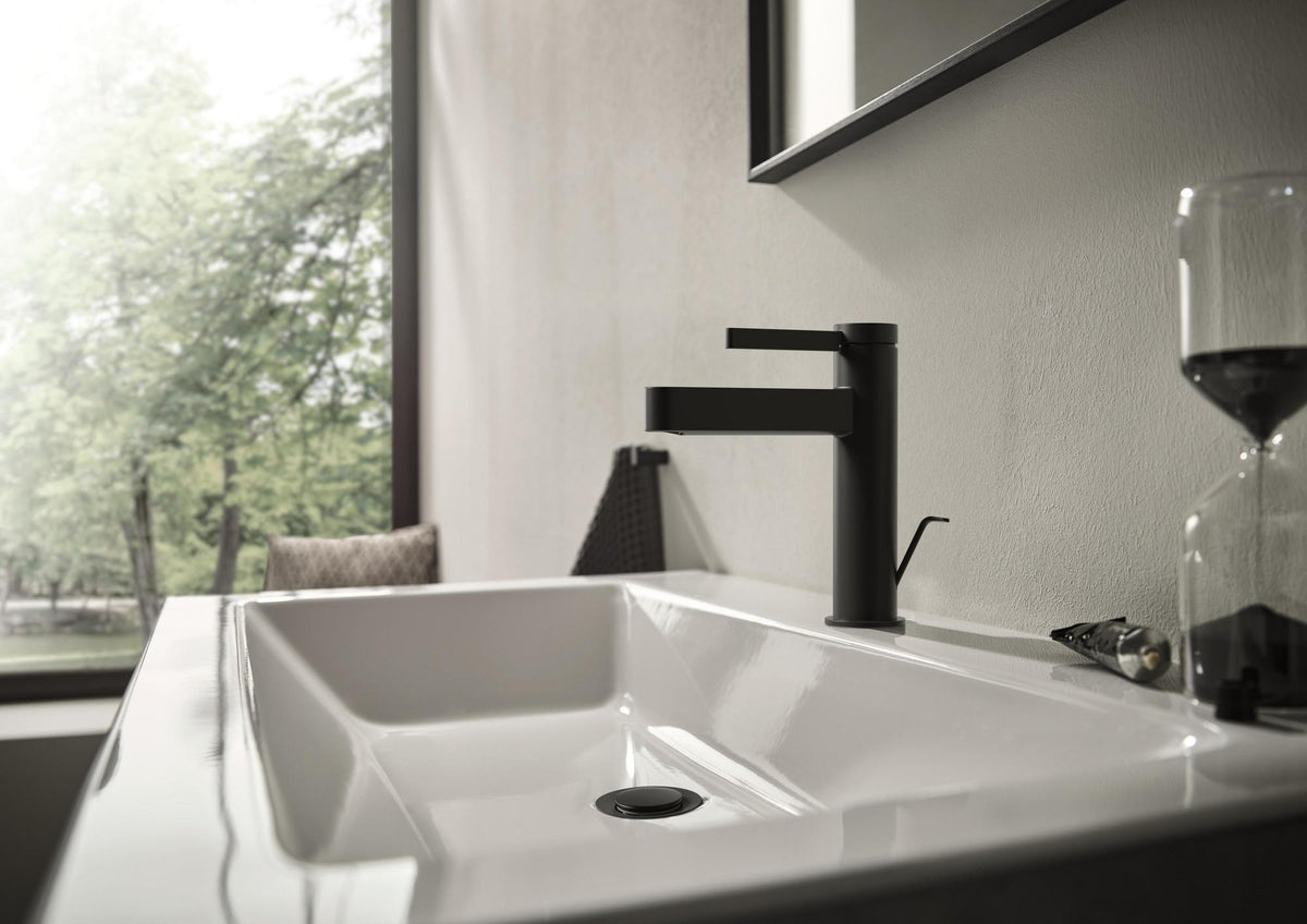HANSGROHE Finoris Einhebel-Waschtischmischer 110 mit Zugstangen-Ablaufgarnitur, chrom