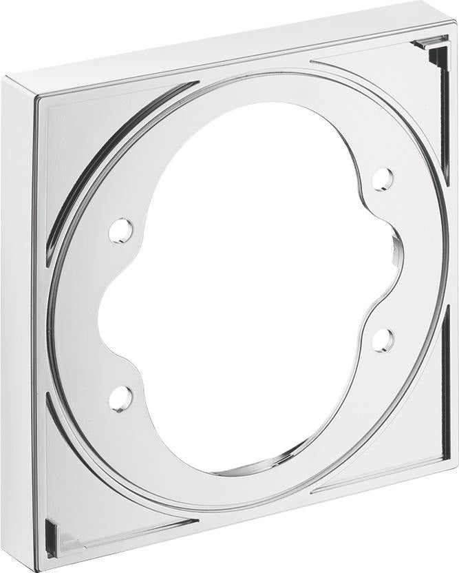 Hansgrohe Verlängerungsrosette ShowerSelect chrom – 22 mm Verlängerung, 157 mm Durchmesser