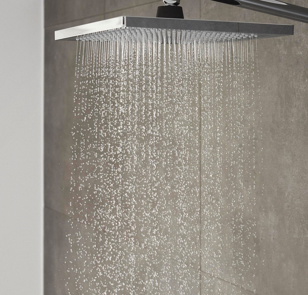 HANSGROHE Showerpipe CROMETTA E 240 Chrom mit Thermostat Ecostat 1001 CL – Duschsystem