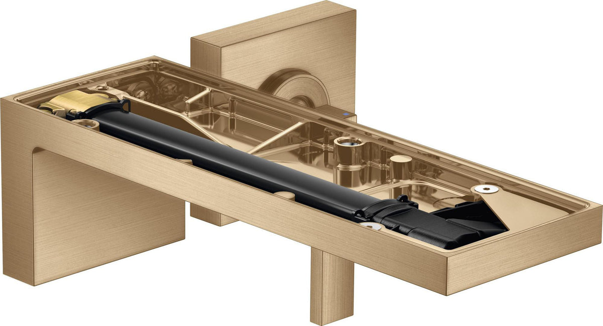 AXOR MyEdition Einhebel-Waschtischmischer Unterputz Wandmontage polished gold optic